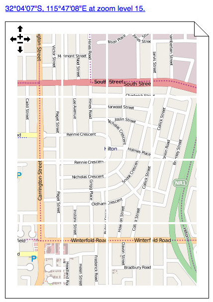 Walking Papers screen capture